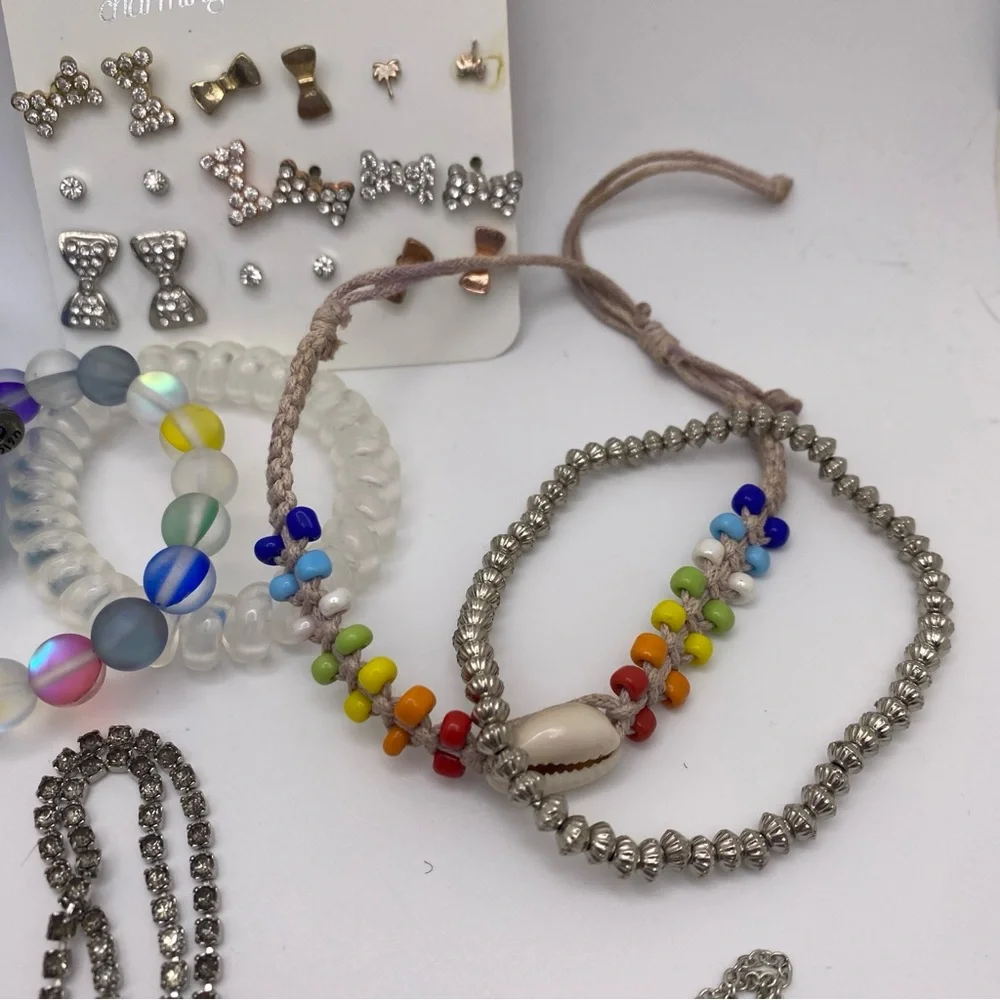 Charming Charlie Teen Jewelry Set with 9 NWT Earrings, Necklaces & Bracelets